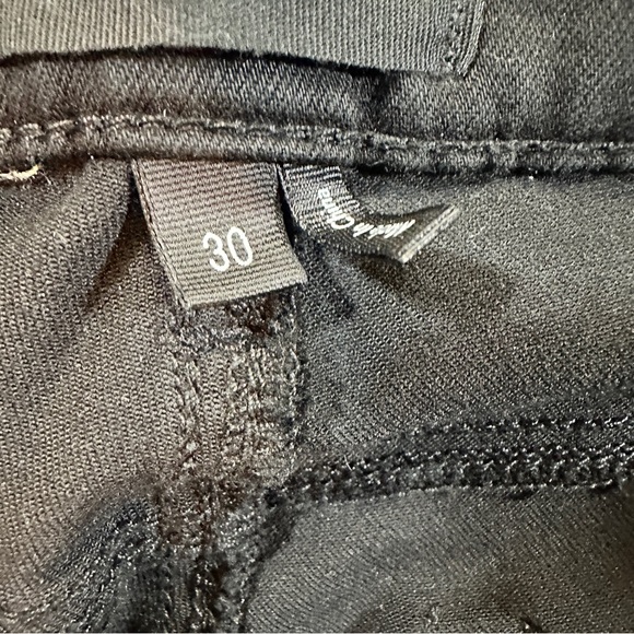 Paige Hoxton Ultra Skinny Jeans Women’s 30 Velvet Onyx Black Stretch Denim - Picture 6 of 16